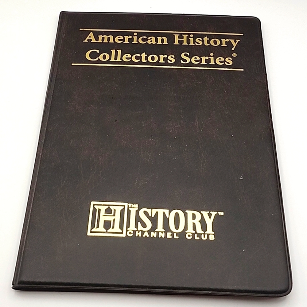 American History collectors Series Book w/ 8 Medallions